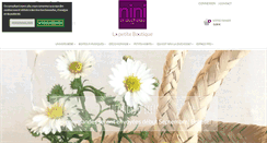 Desktop Screenshot of niniladuchesse.com