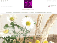 Tablet Screenshot of niniladuchesse.com